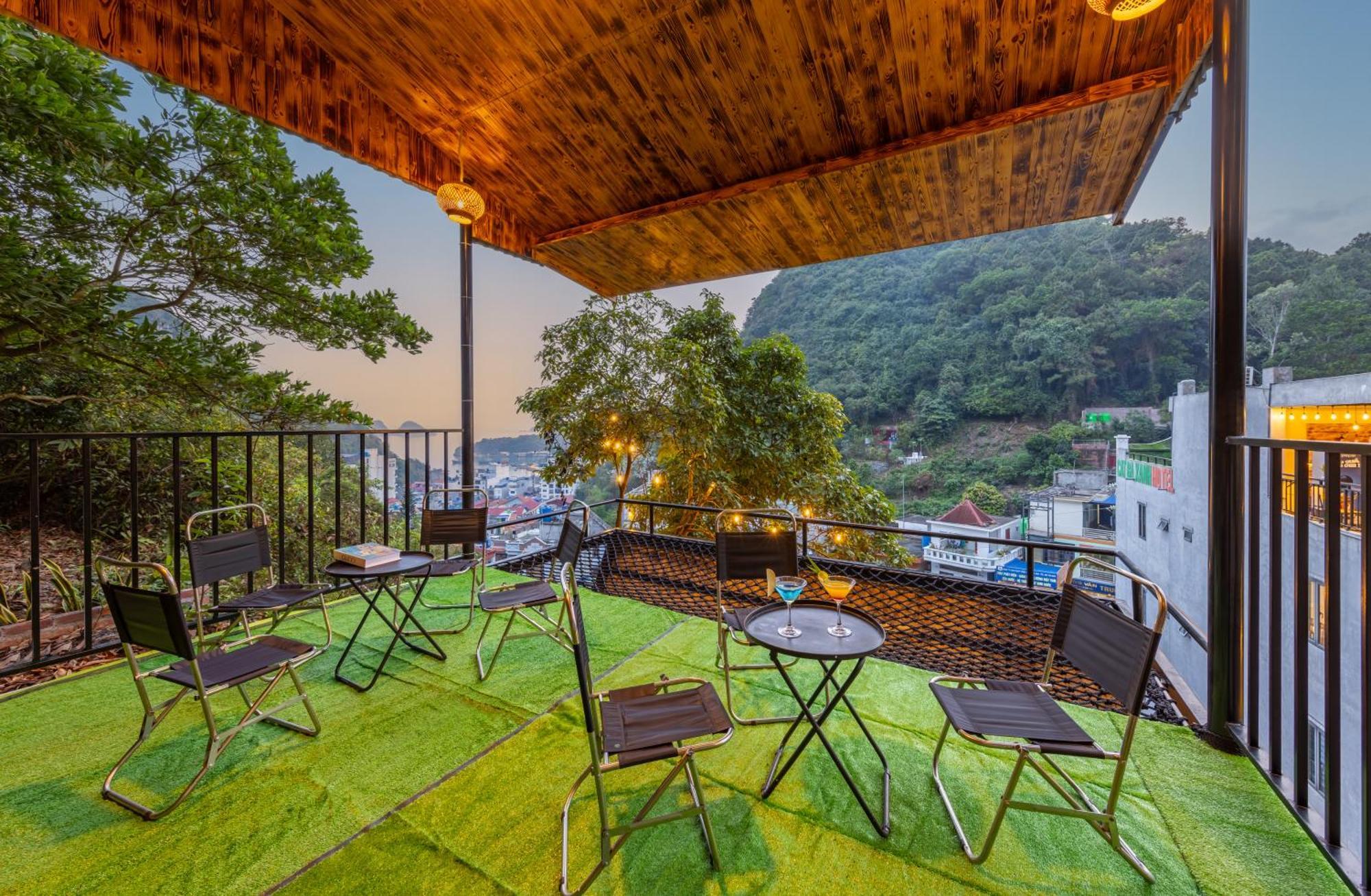 Cat Ba Xanh Spring Garden Hotel Dong Khe Sau Exterior foto